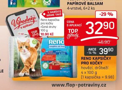 Reno kapsičky pro kočky