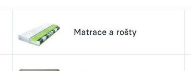 Matrace a rošty