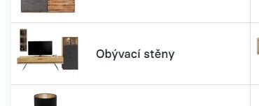 Obývací stěny