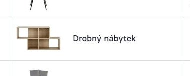 Drobný nábytek