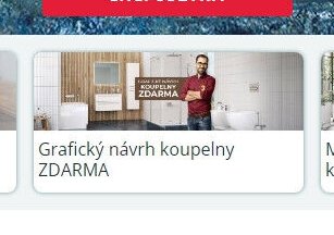 Grafický návrh koupelny ZDARMA