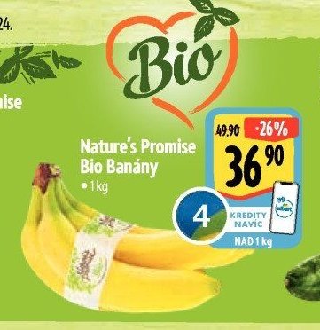 Nature's Promise Bio Banány