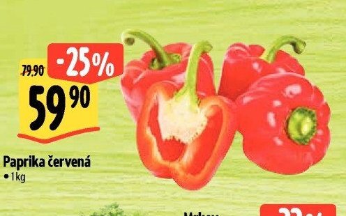 Paprika červená
