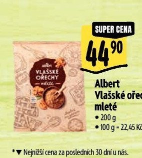 Albert Vlašské ořechy mleté