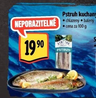 Pstruh kuchaný