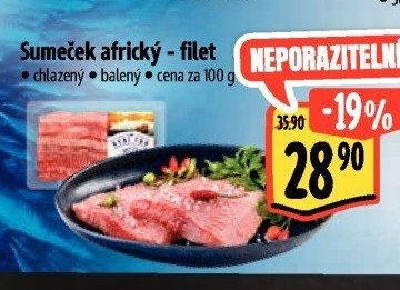Sumeček africký - filet