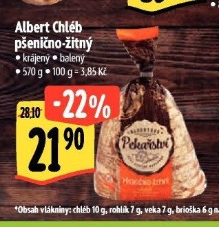 Albert Chléb pšenično-žitný
