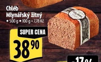 Chléb Mlynářský žitný Albert