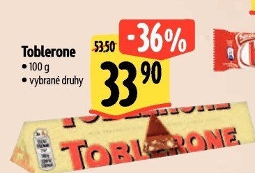 Čokoláda Toblerone