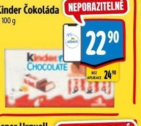 Čokoládky Kinder