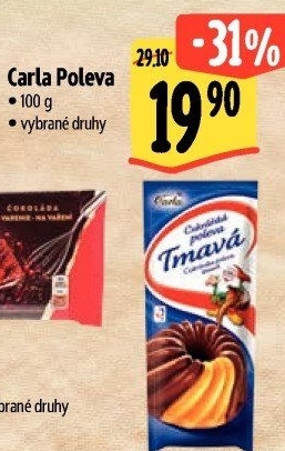 Cukrářská poleva Carla
