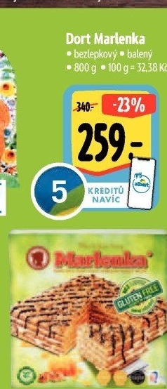 Dort bez lepku Marlenka