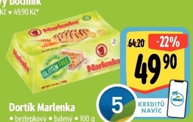 Dortík bez lepku Marlenka