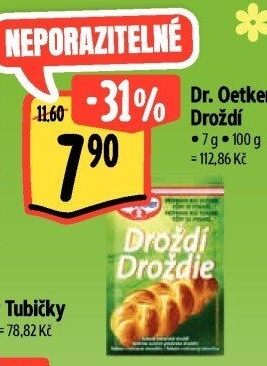 Droždí Dr. Oetker
