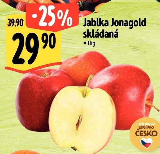 Jablka Jonagold