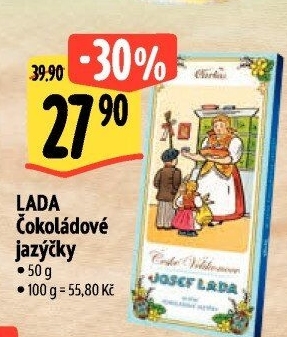 Jazýčky čokoládové Carla