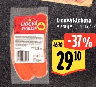 Klobása Lidová