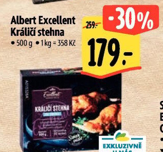 Králičí stehna Sous vide Albert Excellent