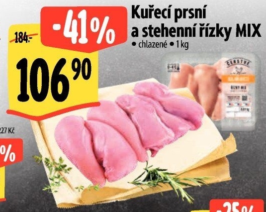 Kuřecí řízky mix Albert