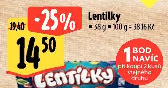 Lentilky Orion