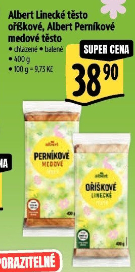 Linecké těsto Albert