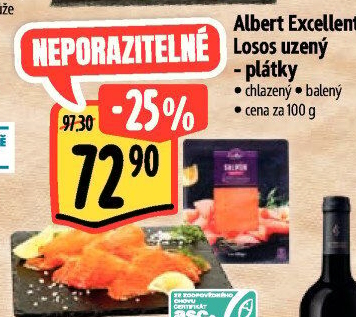 Losos uzený Albert Excellent
