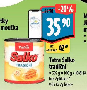 Mléko kondenzované Salko Tatra