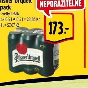 Pivo Pilsner Urquell