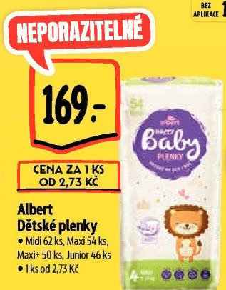 Pleny dětské Albert