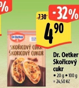 Skořicový cukr Dr. Oetker