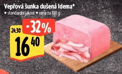 Šunka vepřová dušená standard Idema