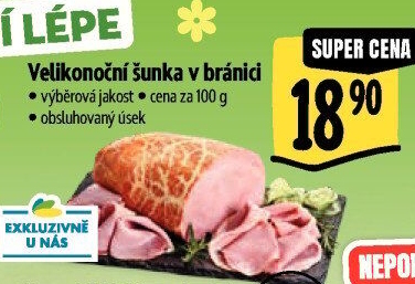 Šunka výběrová velikonoční