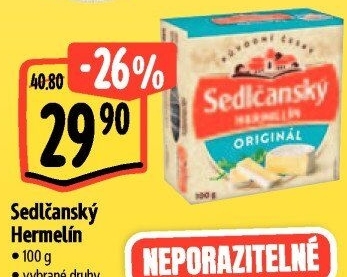 Sýr Hermelín Sedlčanský