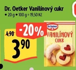 Vanilínový cukr Dr. Oetker