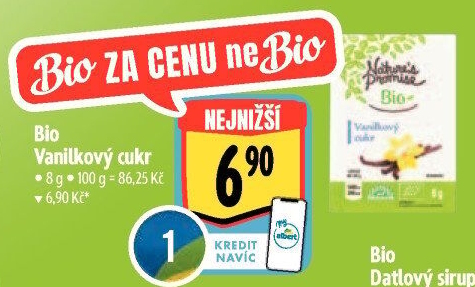 Vanilkový cukr bio Nature'