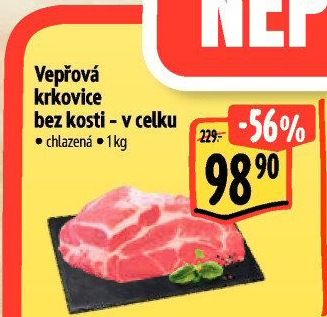 Vepřová krkovice bez kosti