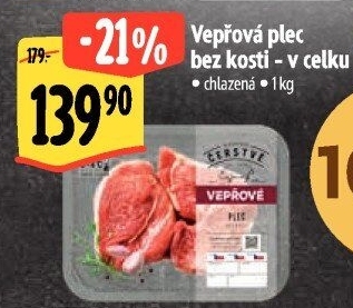 Vepřová plec bez kosti Albert