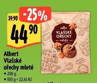 Albert Vlašské ořechy mleté