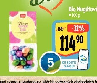 Bio Nugátová vajíčka