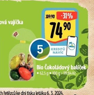 Bio Čokoládový balíček