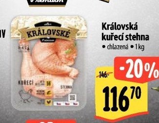 Královská kuřecí stehna