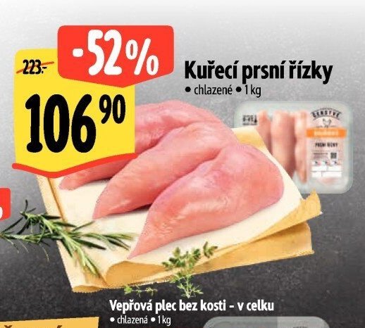 Kuřecí prsní řízky