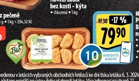 Nature's Promise Bio Kuřecí nugetky