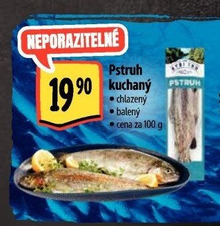 Pstruh kuchaný