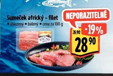 Sumeček africký - filet