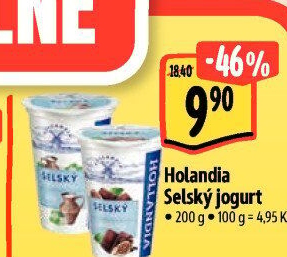 Bílý jogurt selský Hollandia