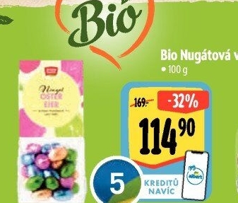 Čokoládová vajíčka bio Rosengarten