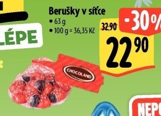 Čokoládové berušky Chocoland