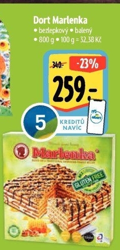 Dort bez lepku Marlenka