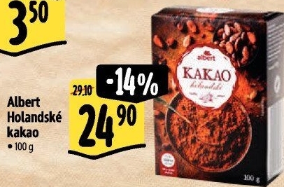 Kakao holandské Albert